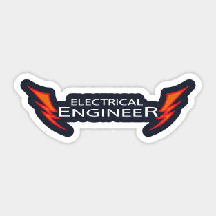 electrical engineer, electrician, engineering Sticker